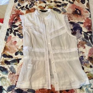 BCBG sleeveless top